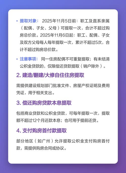 公积金提取政策解读